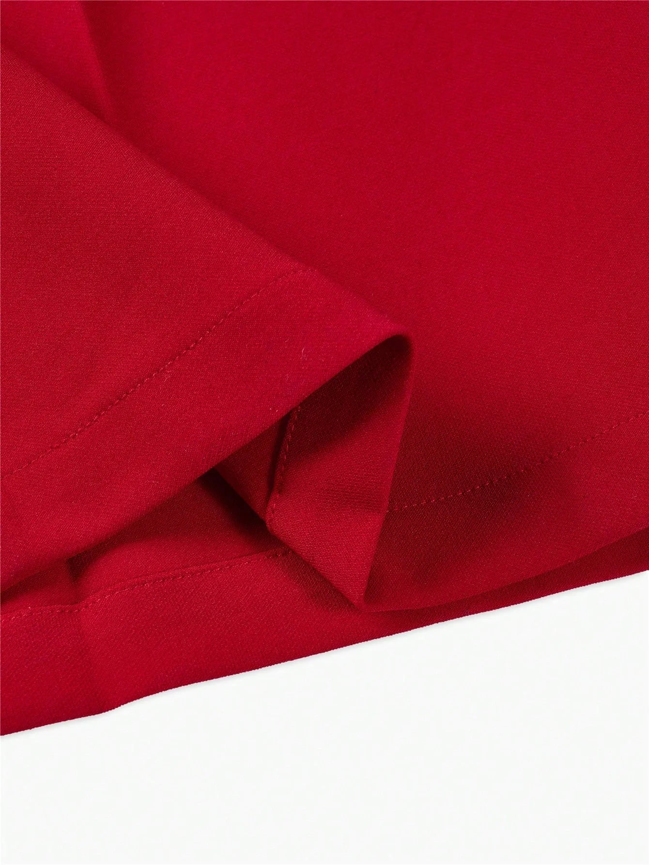 PREMIUM NOTCHED TWOTONE JUMPSUIT WITHOUT CHAIN