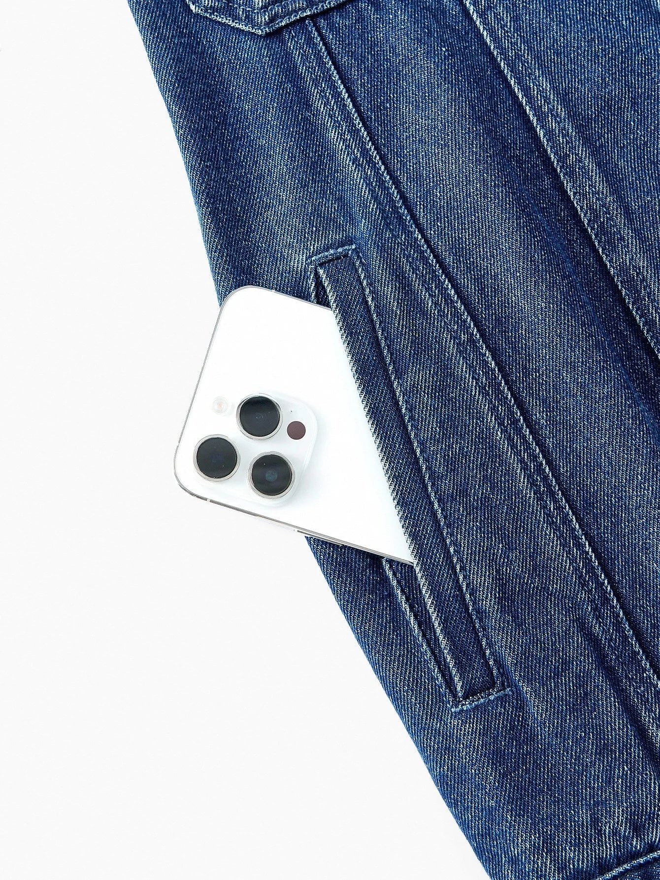 PREMIUM OFF SHOULDER CONTRAST FAUX FUR BELTED DENIM DRESS