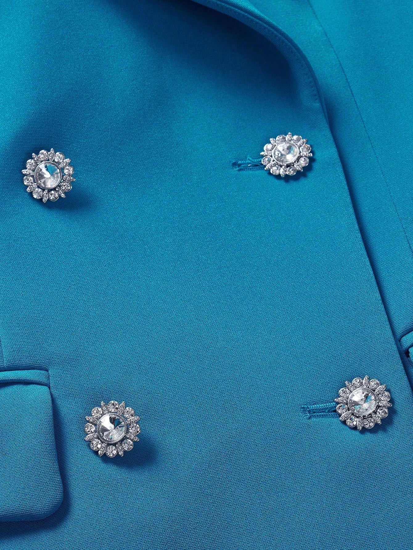 PREMIUM PEAK LAPEL DOUBLE BREASTED BLAZER