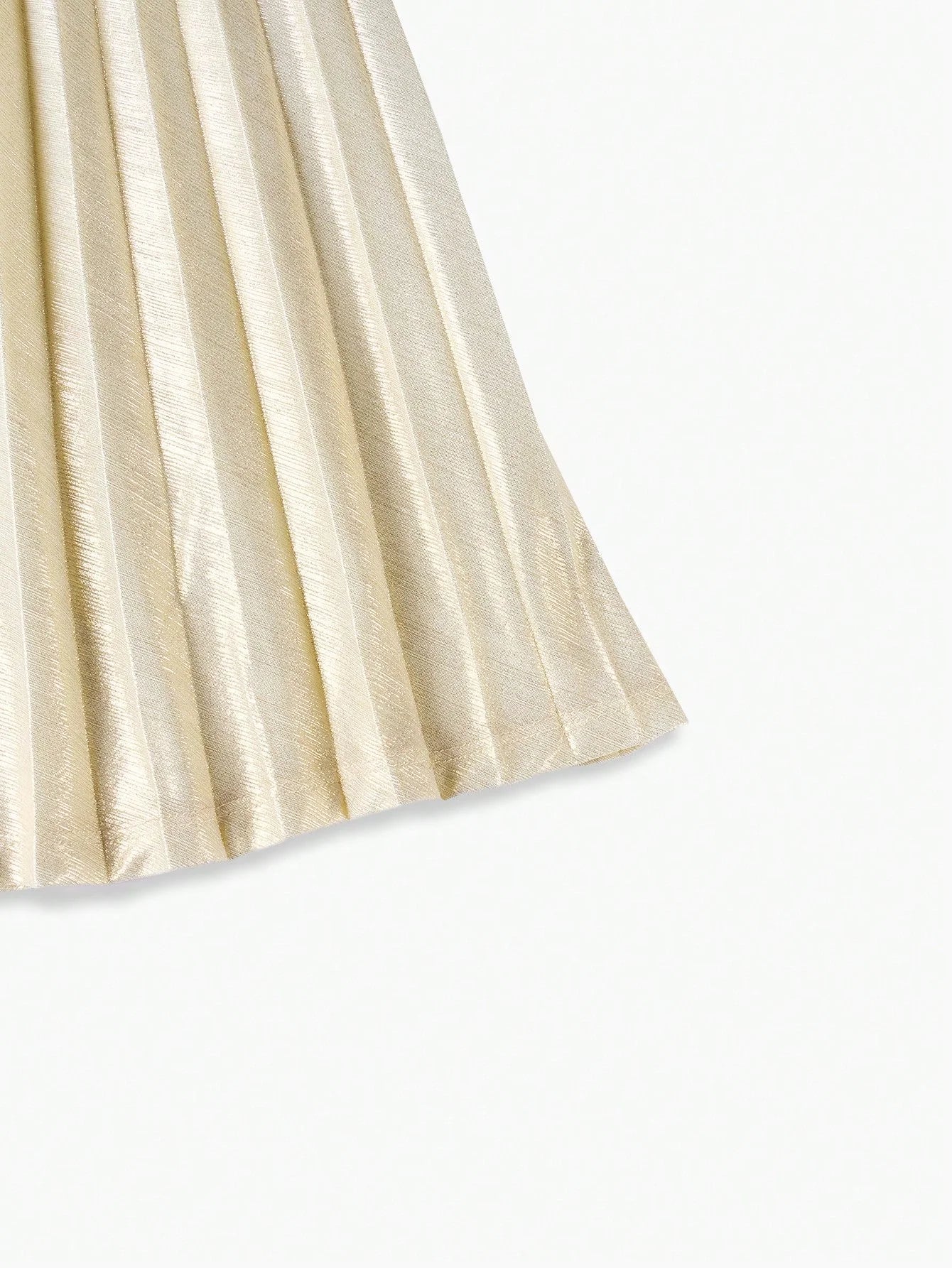 PREMIUM PLISSE CRISSCROSS HALTER DRESS