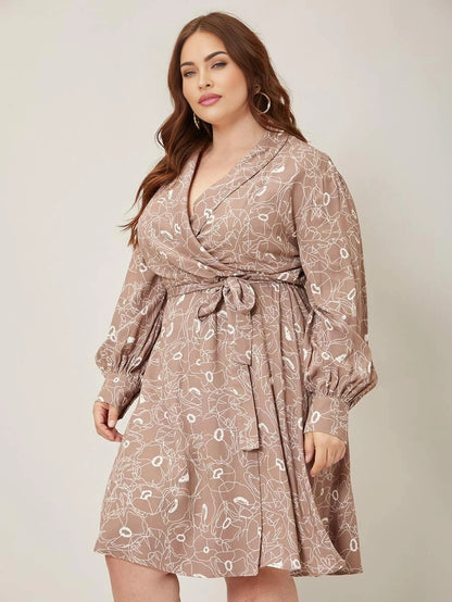 PREMIUM PLUS BELTED DRESS