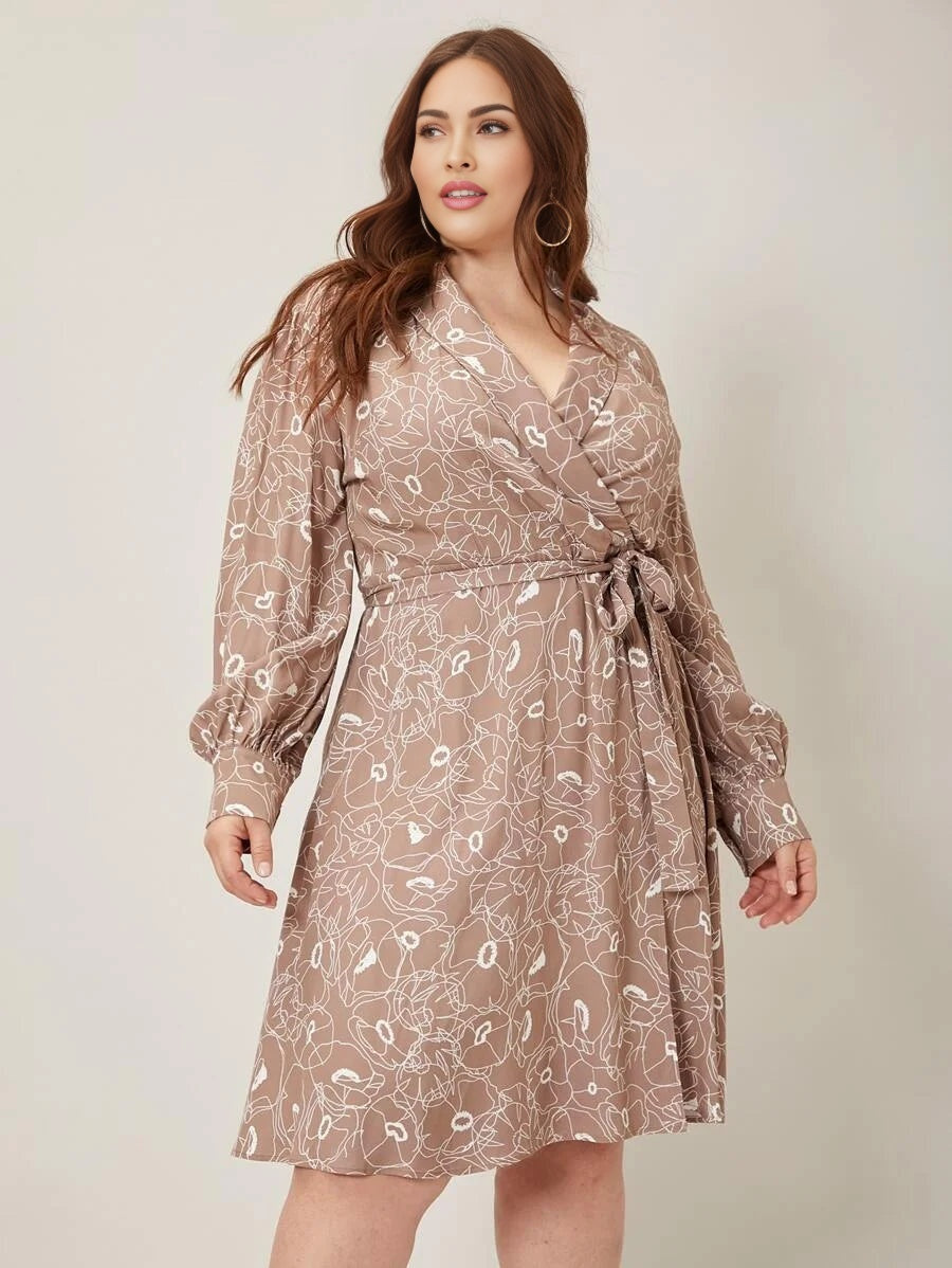 PREMIUM PLUS BELTED DRESS