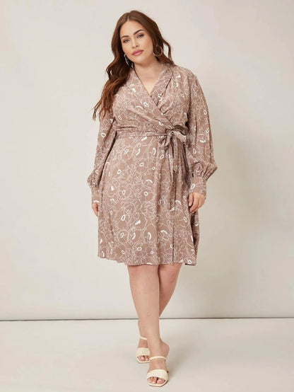 PREMIUM PLUS BELTED DRESS