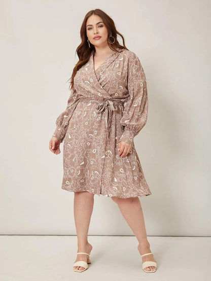 PREMIUM PLUS BELTED DRESS