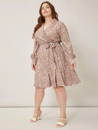 PREMIUM PLUS BELTED DRESS