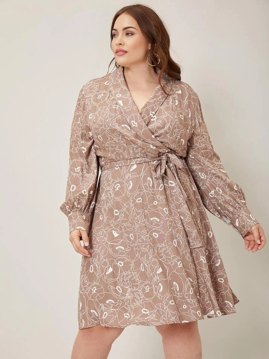 PREMIUM PLUS BELTED DRESS