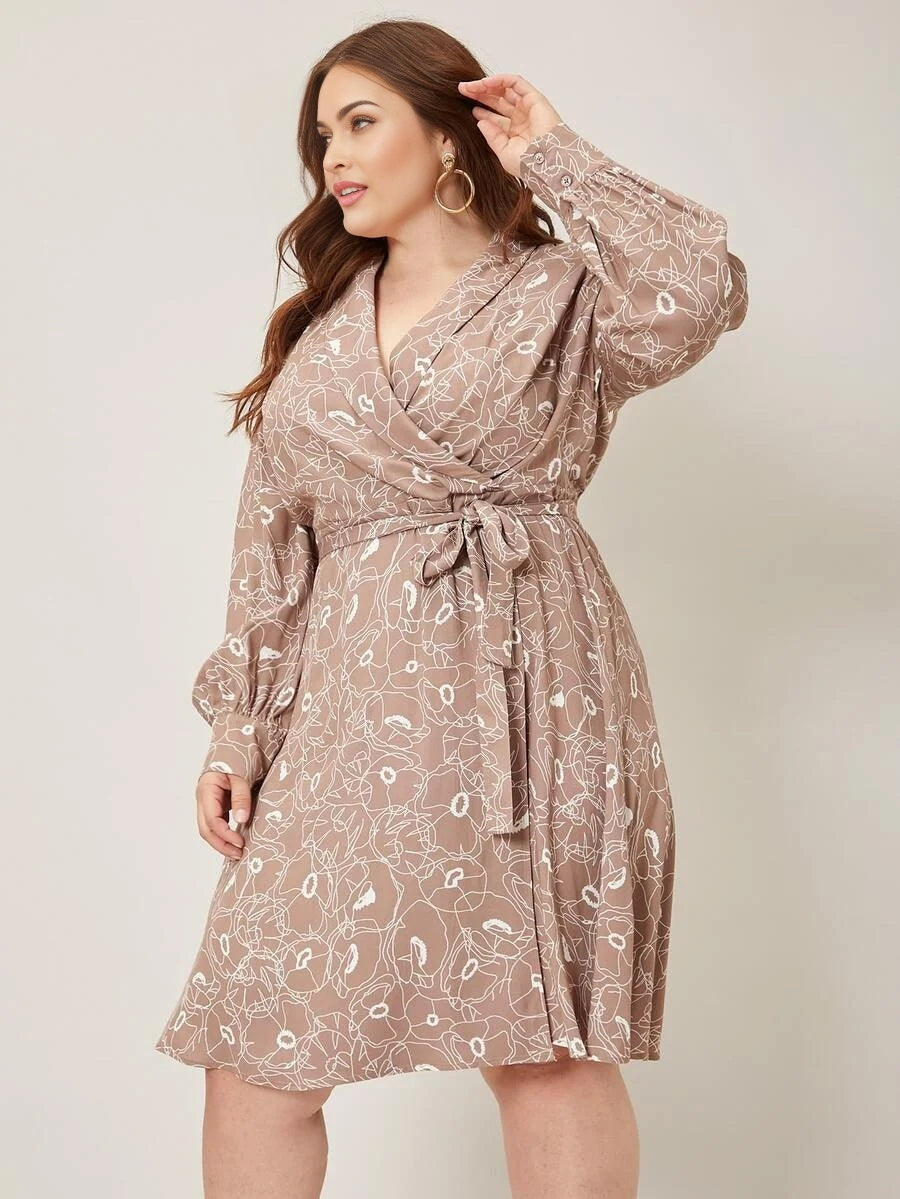 PREMIUM PLUS BELTED DRESS