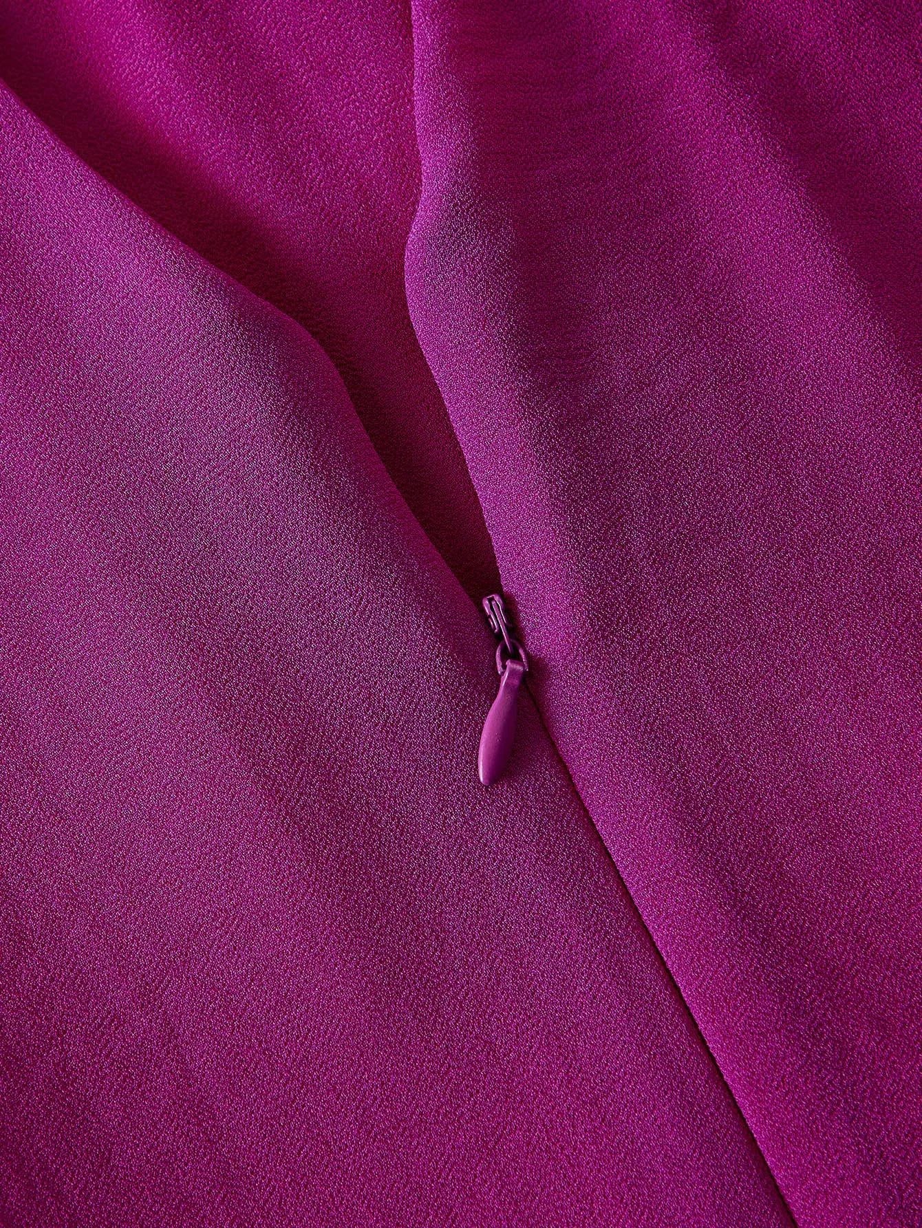 PREMIUM PLUS CHIFFON 3D FLORAL LIGHTWEIGHT SLEEVELESS DRESS