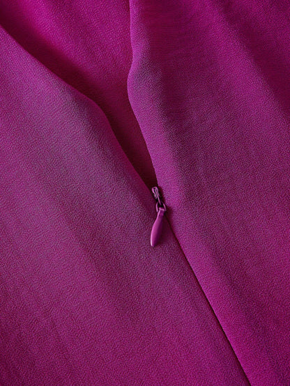 PREMIUM PLUS CHIFFON 3D FLORAL LIGHTWEIGHT SLEEVELESS DRESS