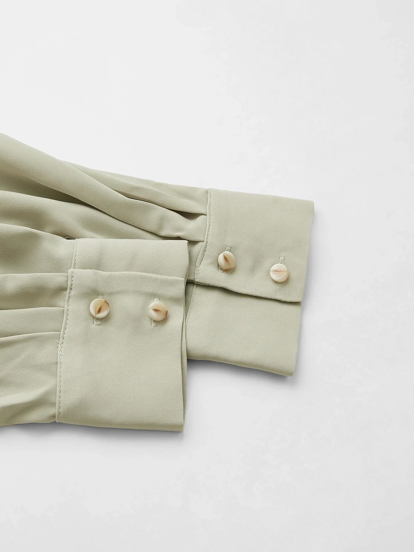 PREMIUM PLUS DRAPED RUFFLE TRIM TOP