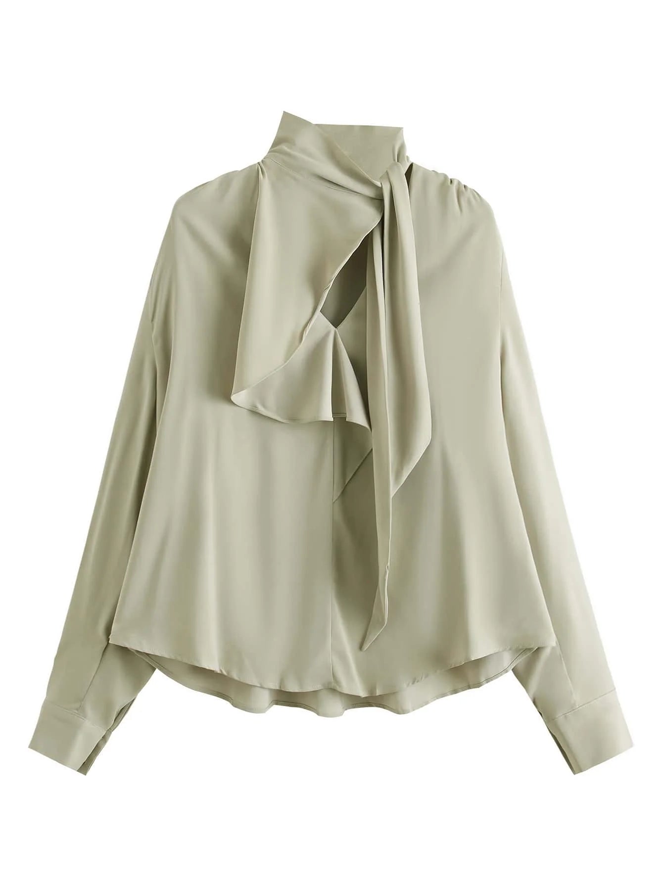 PREMIUM PLUS DRAPED RUFFLE TRIM TOP