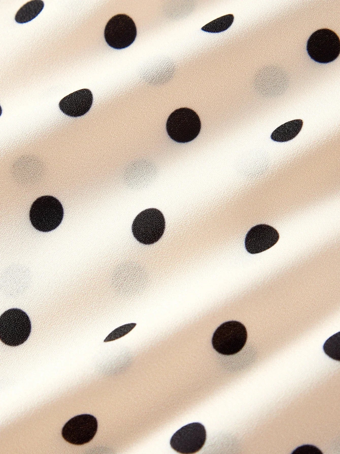 PREMIUM PLUS POLKA DOT PRINT LONG SLEEVE SHIRT