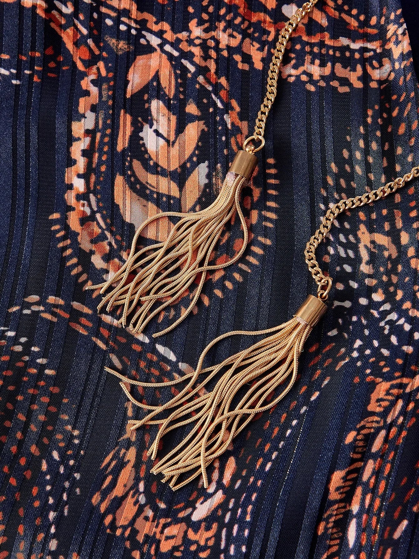 PREMIUM PLUS SIZE PAISLEY PRINT TASSEL TIE NECK LANTERN LONG SLEEVE BLOUSE BOHEMIAN CHIC