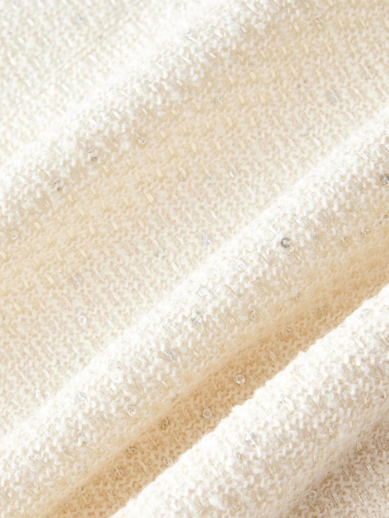 PREMIUM PLUS TWEED PLEATED HEM DRESS