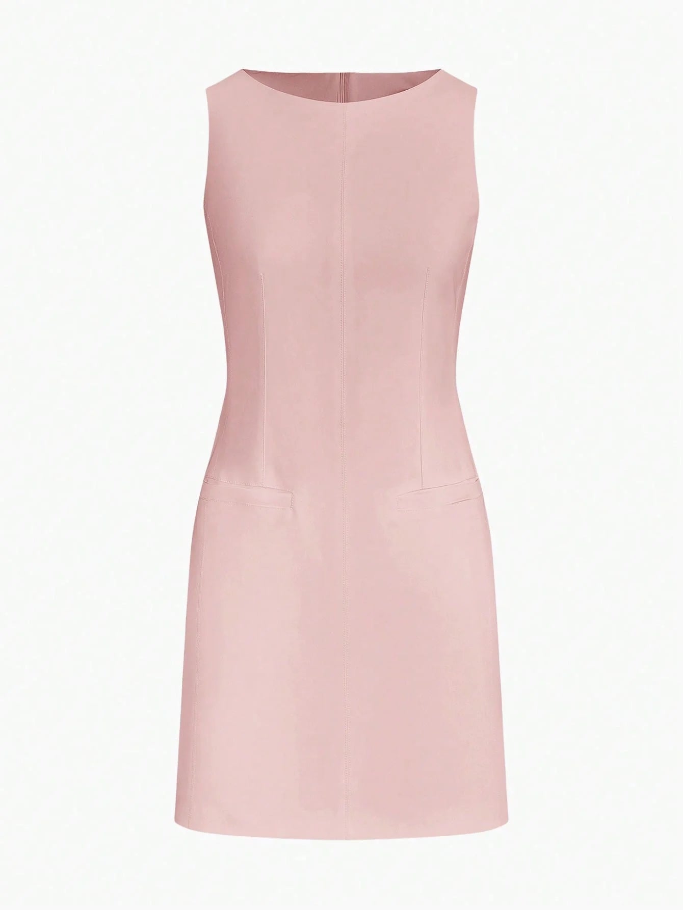 PREMIUM POCKET ZIPPER DRESS