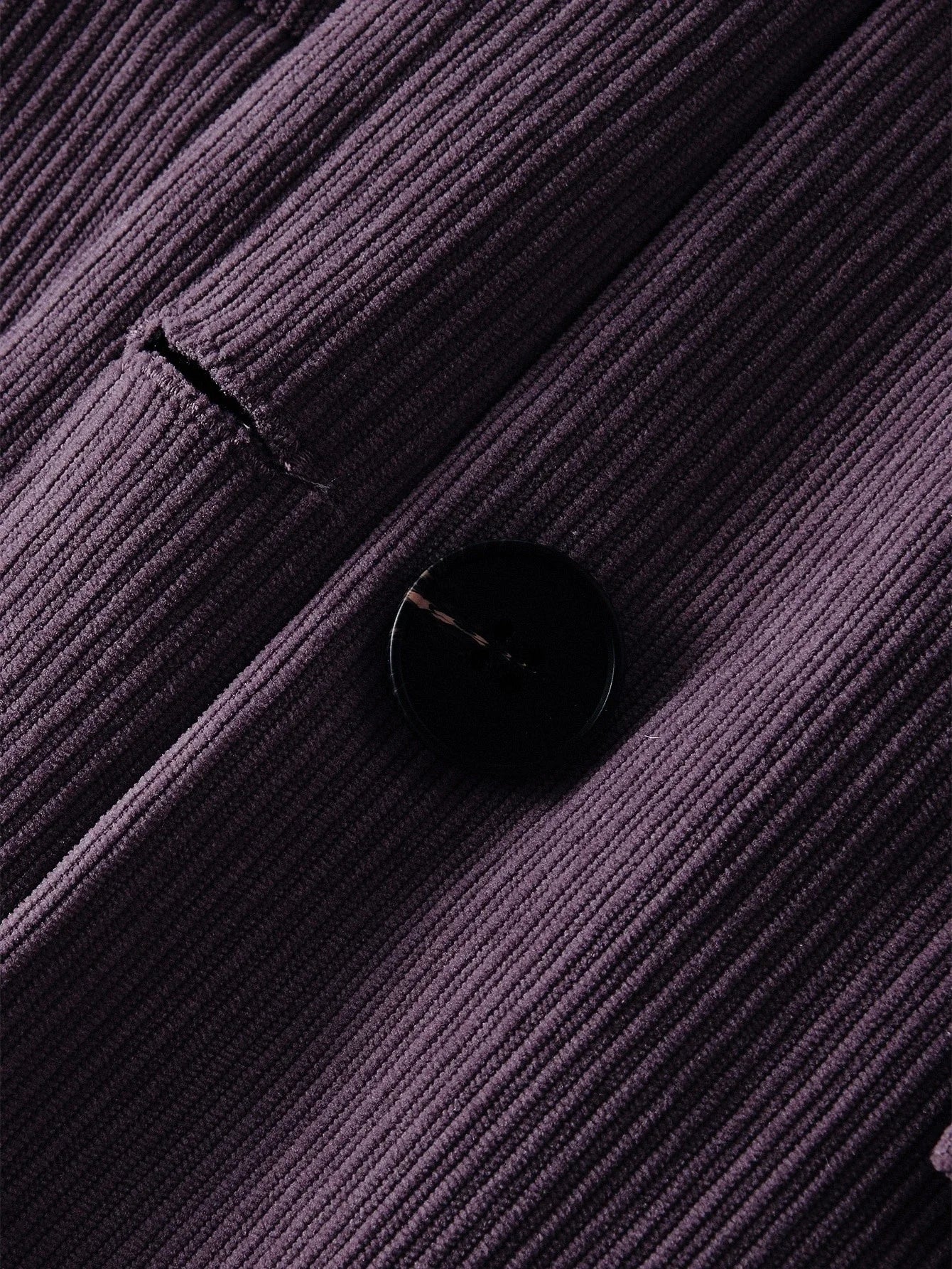 PREMIUM PURPLE CORDUROY ELEGANT CASUAL BLAZER FOR WOMEN