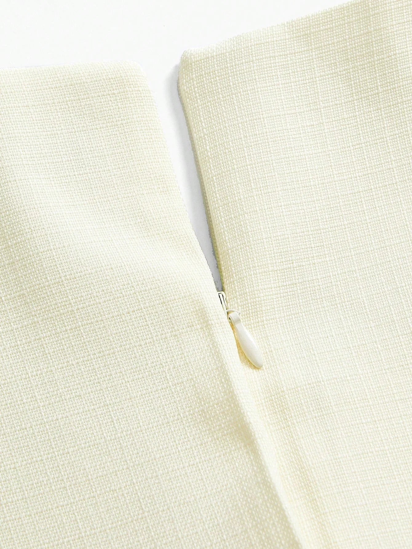 PREMIUM RHINESTONE BEADED BUTTON DECOR DRESS