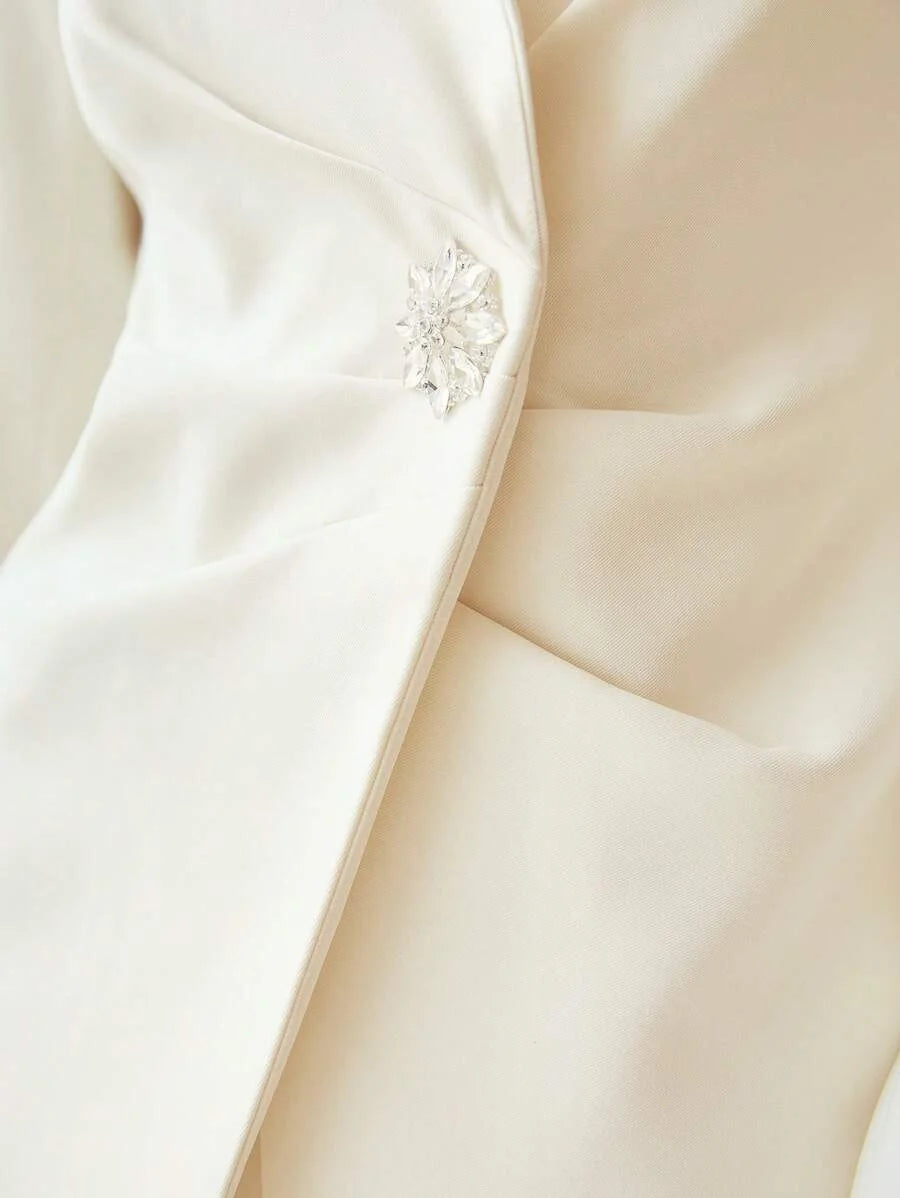 PREMIUM RHINESTONE BUTTON BLAZERHOLIDAY PARTY BIRTHDAY FORMAL EVENING OCCASSION