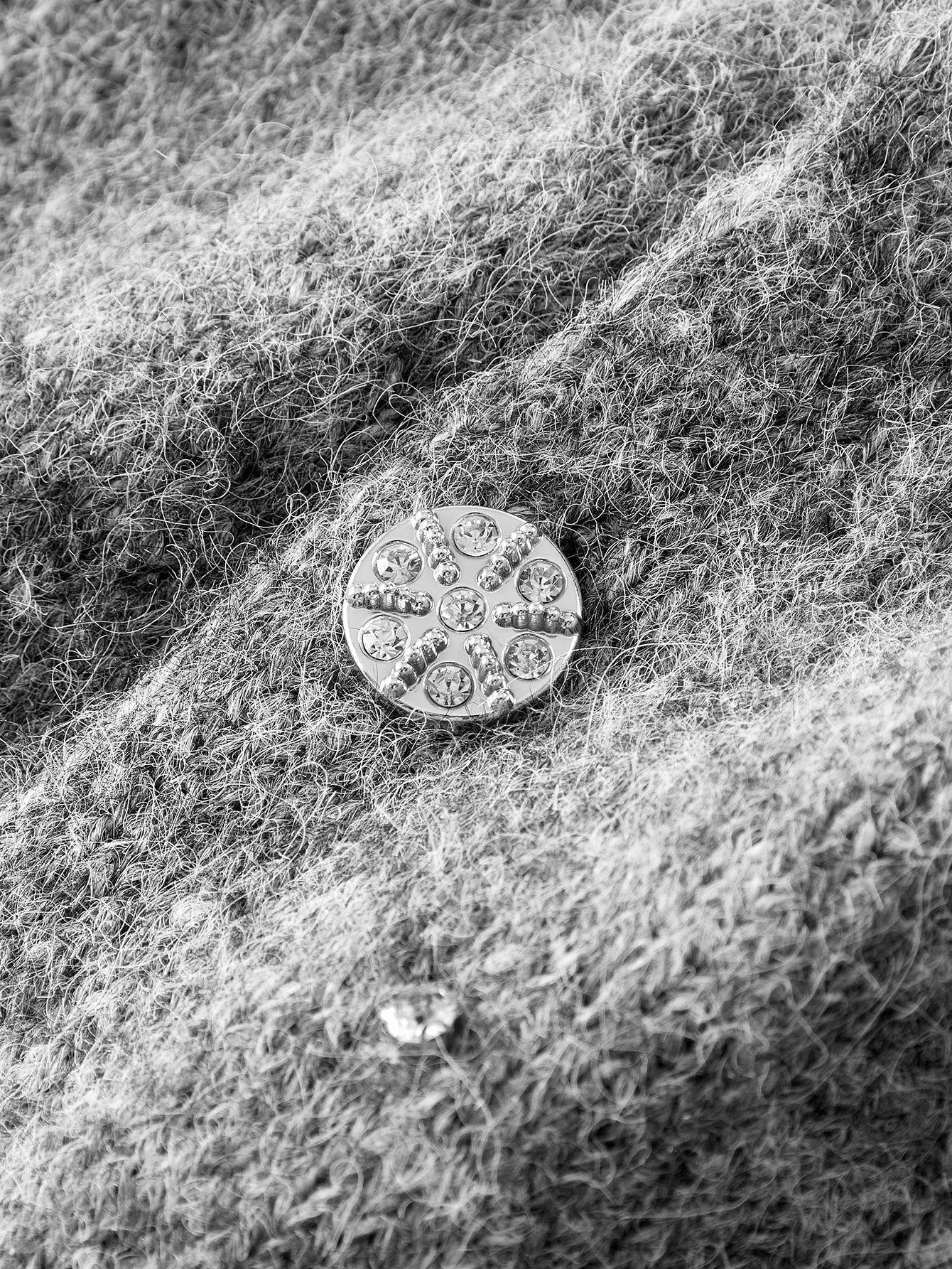 PREMIUM RHINESTONE BUTTON UP CARDIGAN FOR AUTUMN amp WINTER FOR AUTUMN amp WINTER