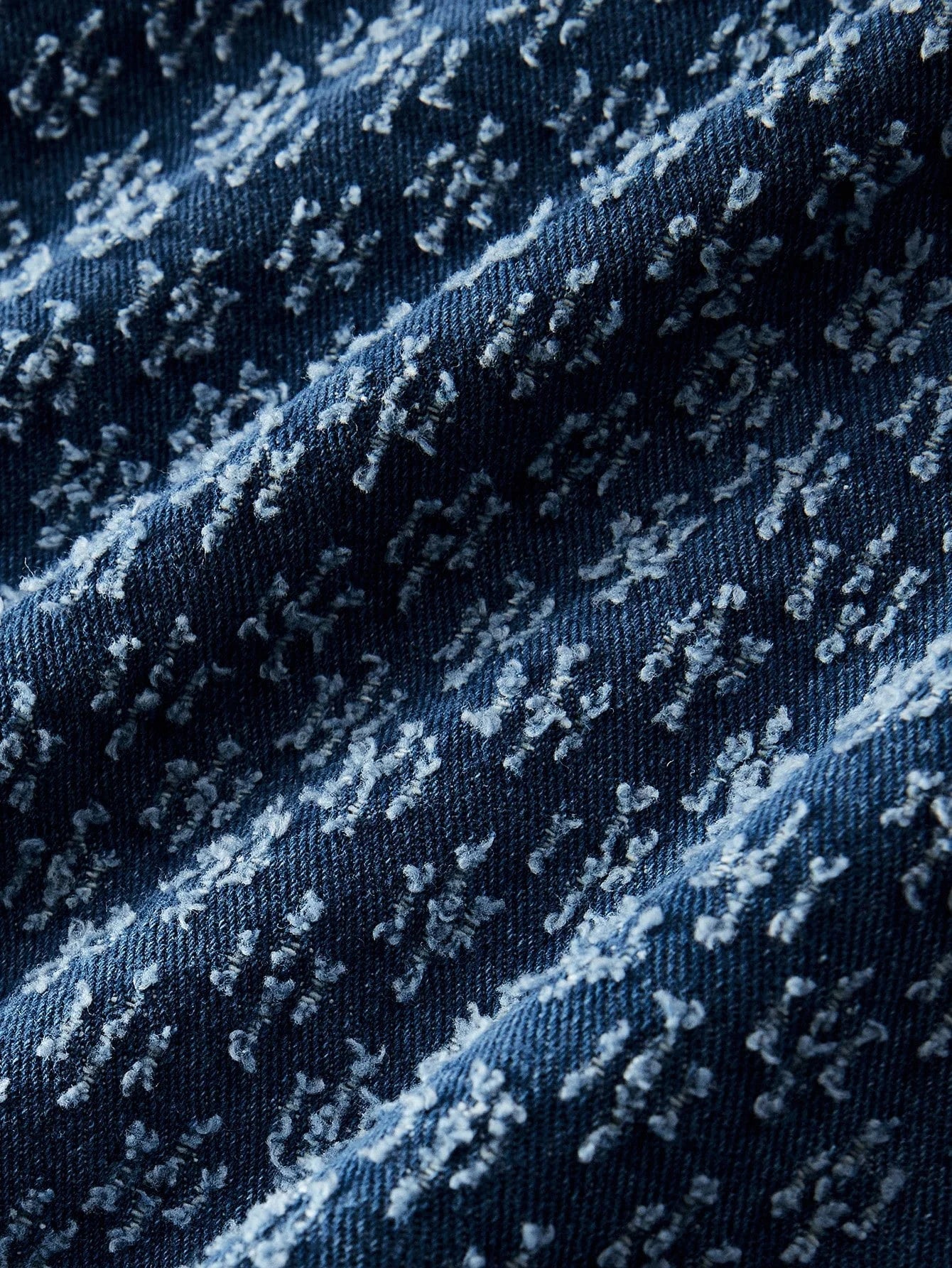 PREMIUM RHINESTONE DETAIL DENIM DRESS WITH BELT