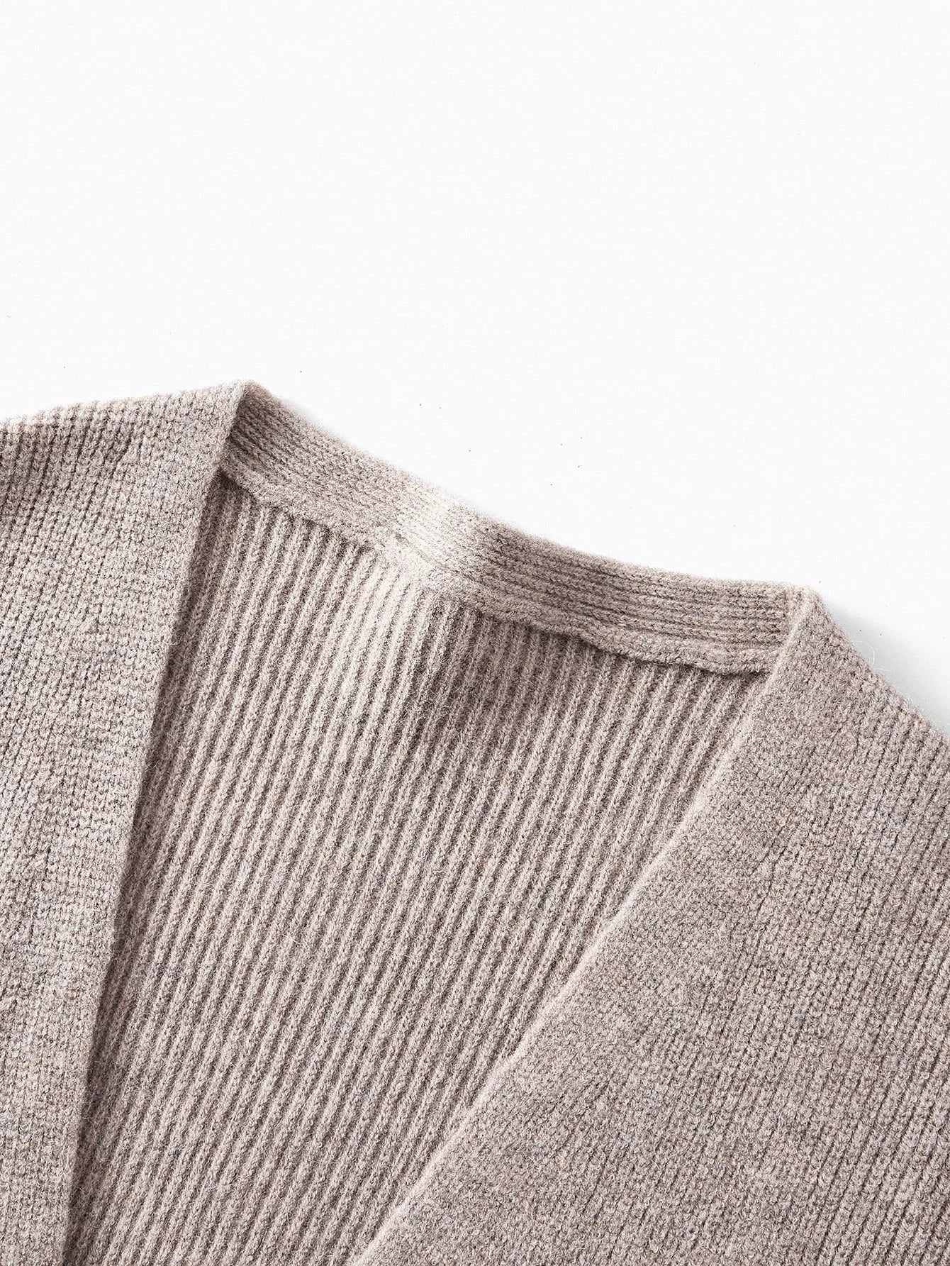 PREMIUM RHINESTONE DETAIL KNIT TOP amp CONTRAST FAUX FUR TRIM CARDIGAN