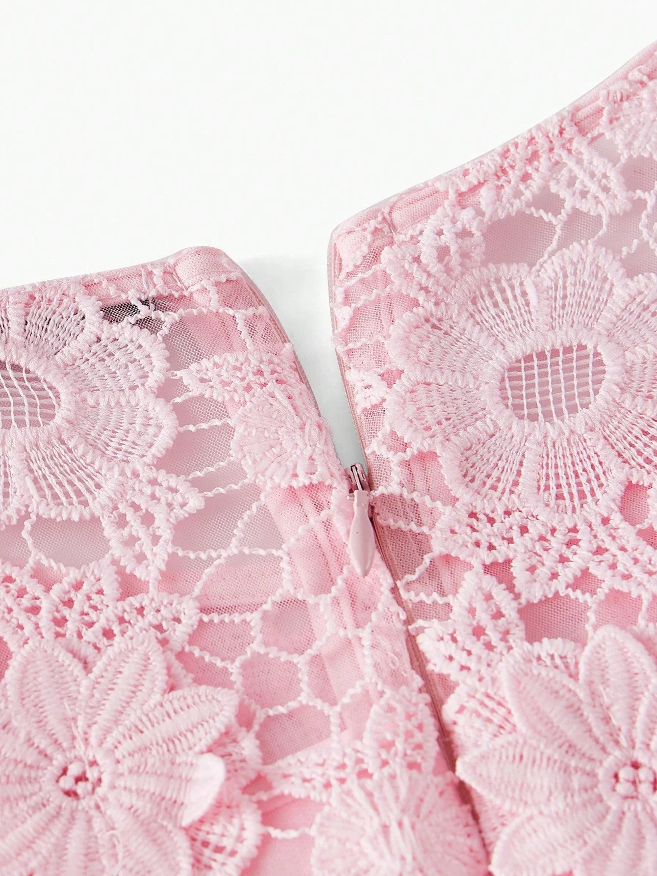 PREMIUM ROMANTIC LACE LANTERN SLEEVE BIAS CUT DRESSSPRINGSUMMER