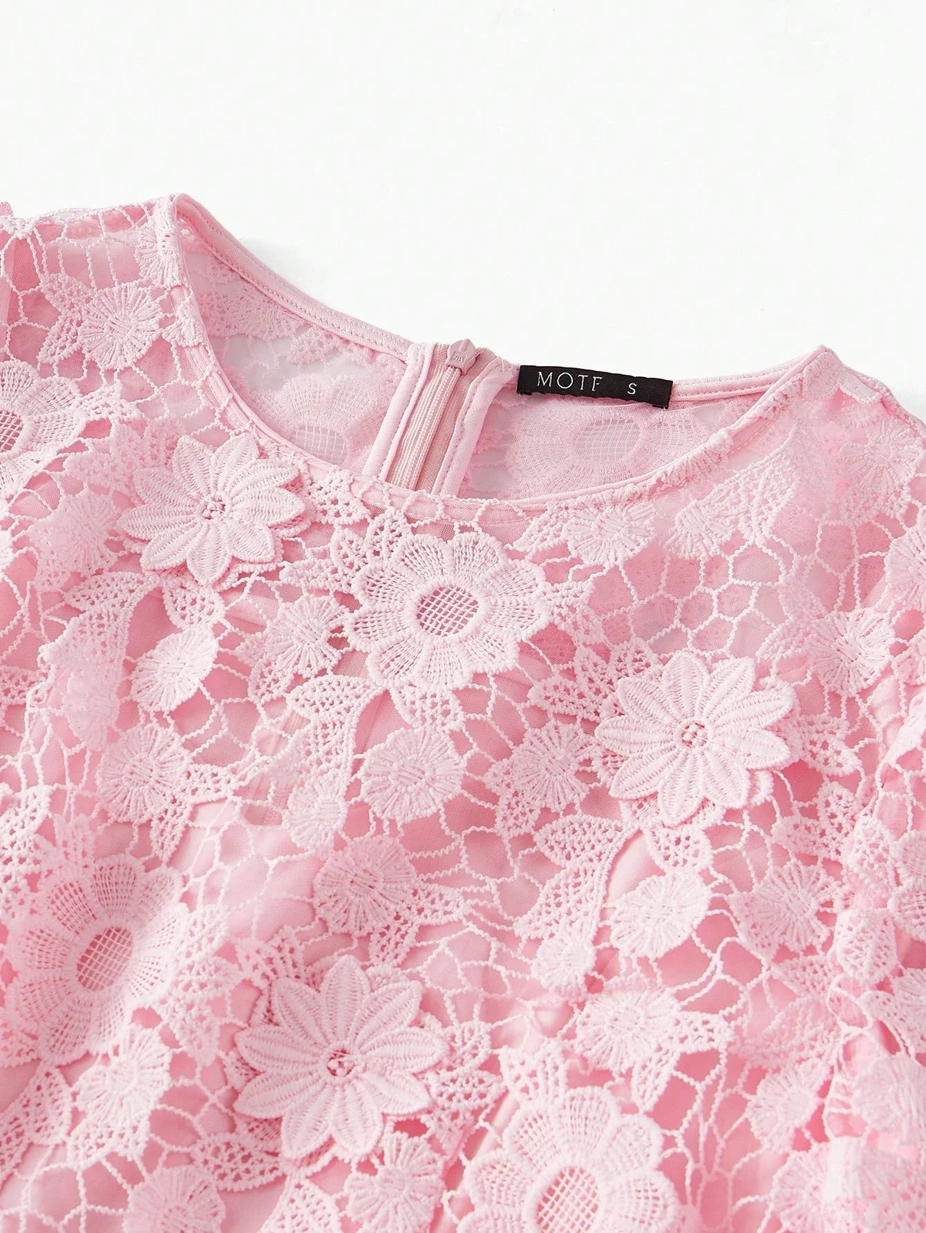 PREMIUM ROMANTIC LACE LANTERN SLEEVE BIAS CUT DRESSSPRINGSUMMER