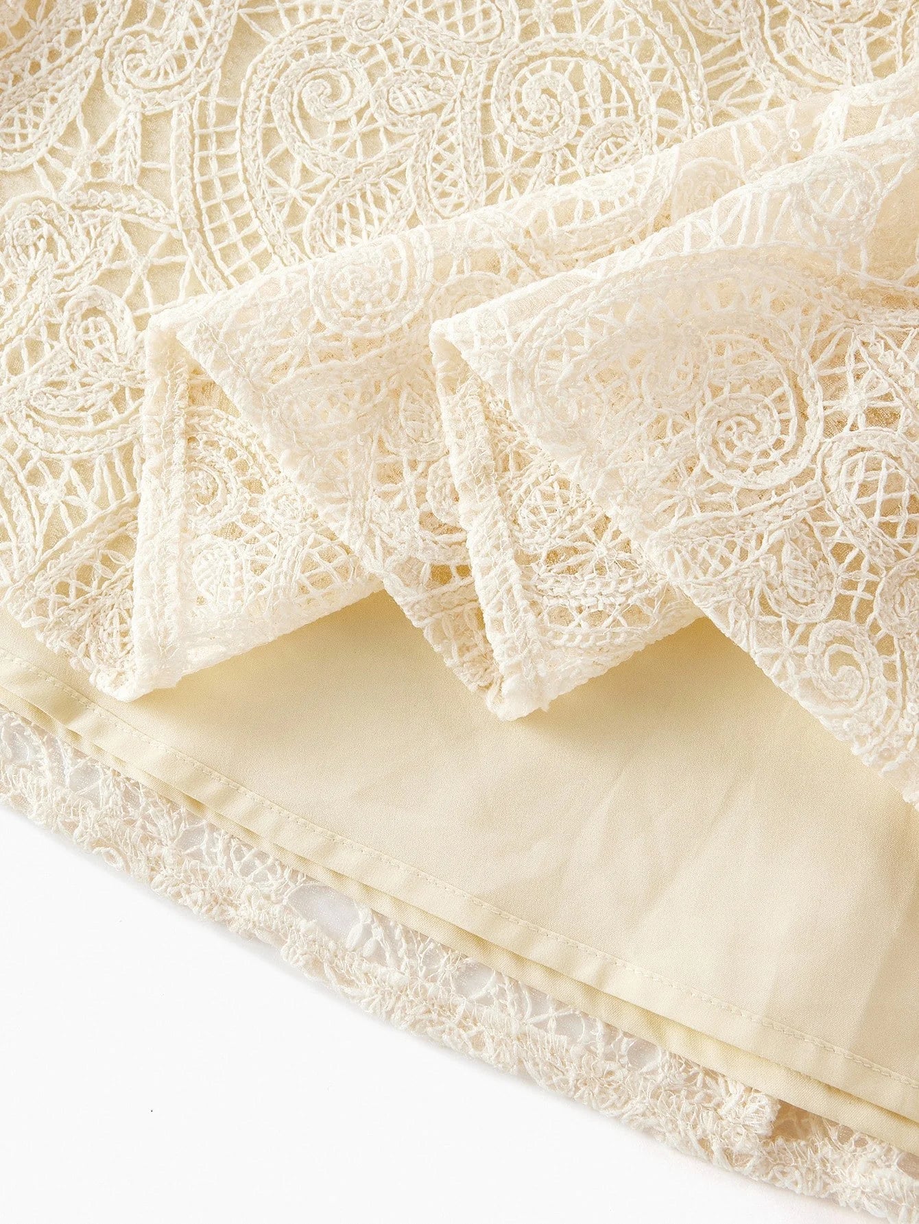 PREMIUM SEQUINED EMBROIDERED FAUX PEARL DRESS