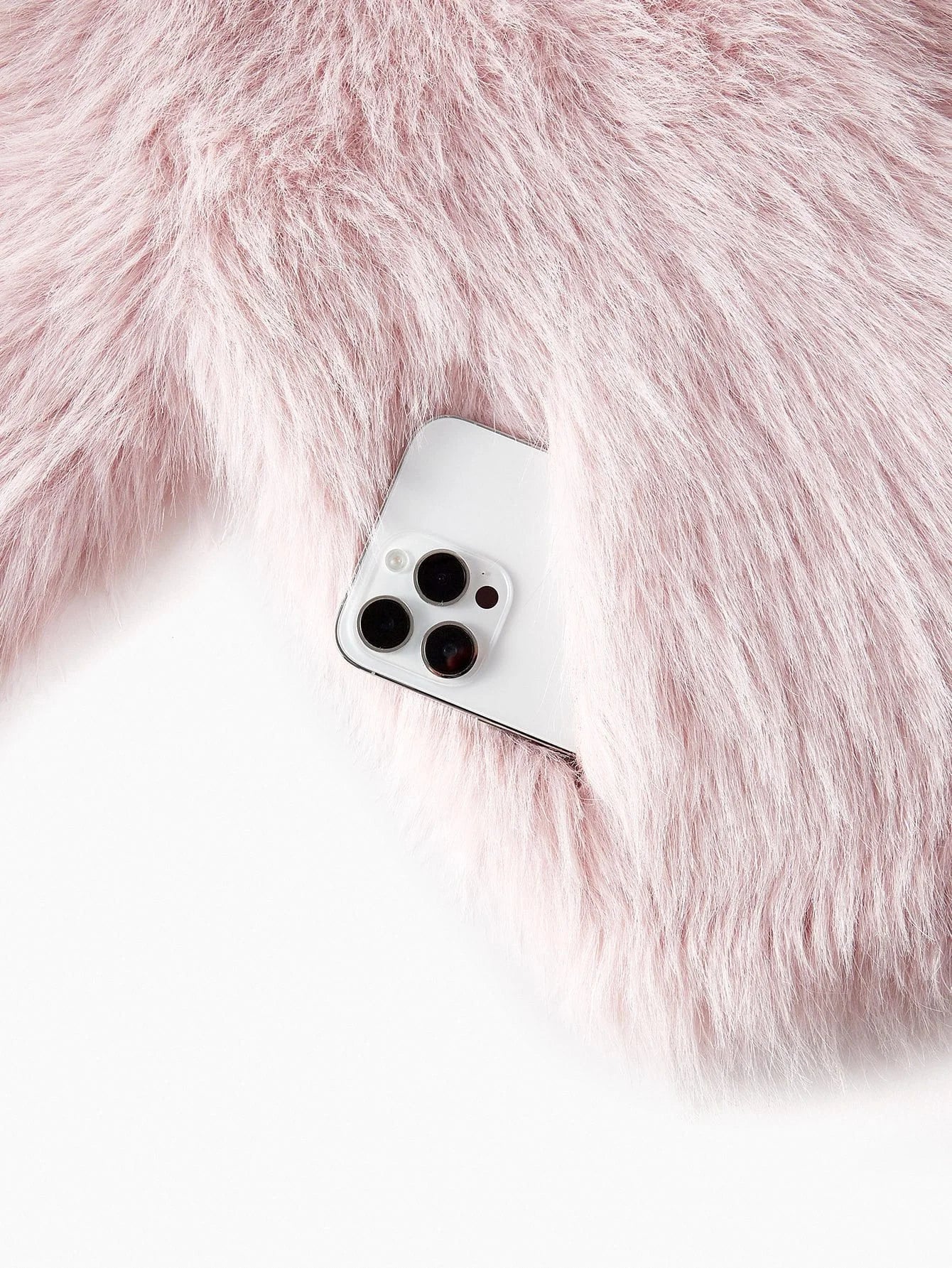 PREMIUM SINGLE BUTTON FAUX FUR COAT