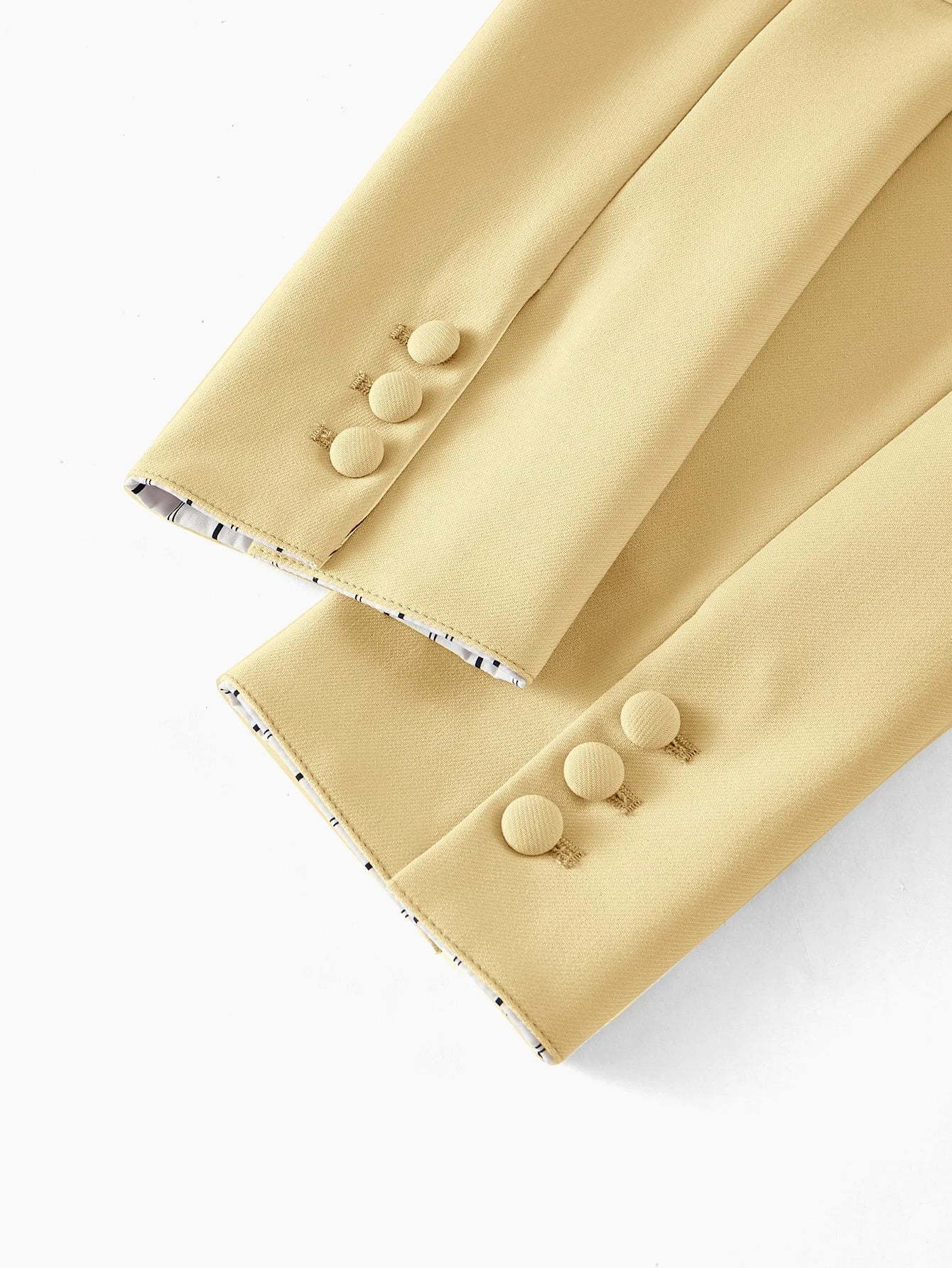 PREMIUM SINGLE BUTTON STRIPED PRINT BLAZER