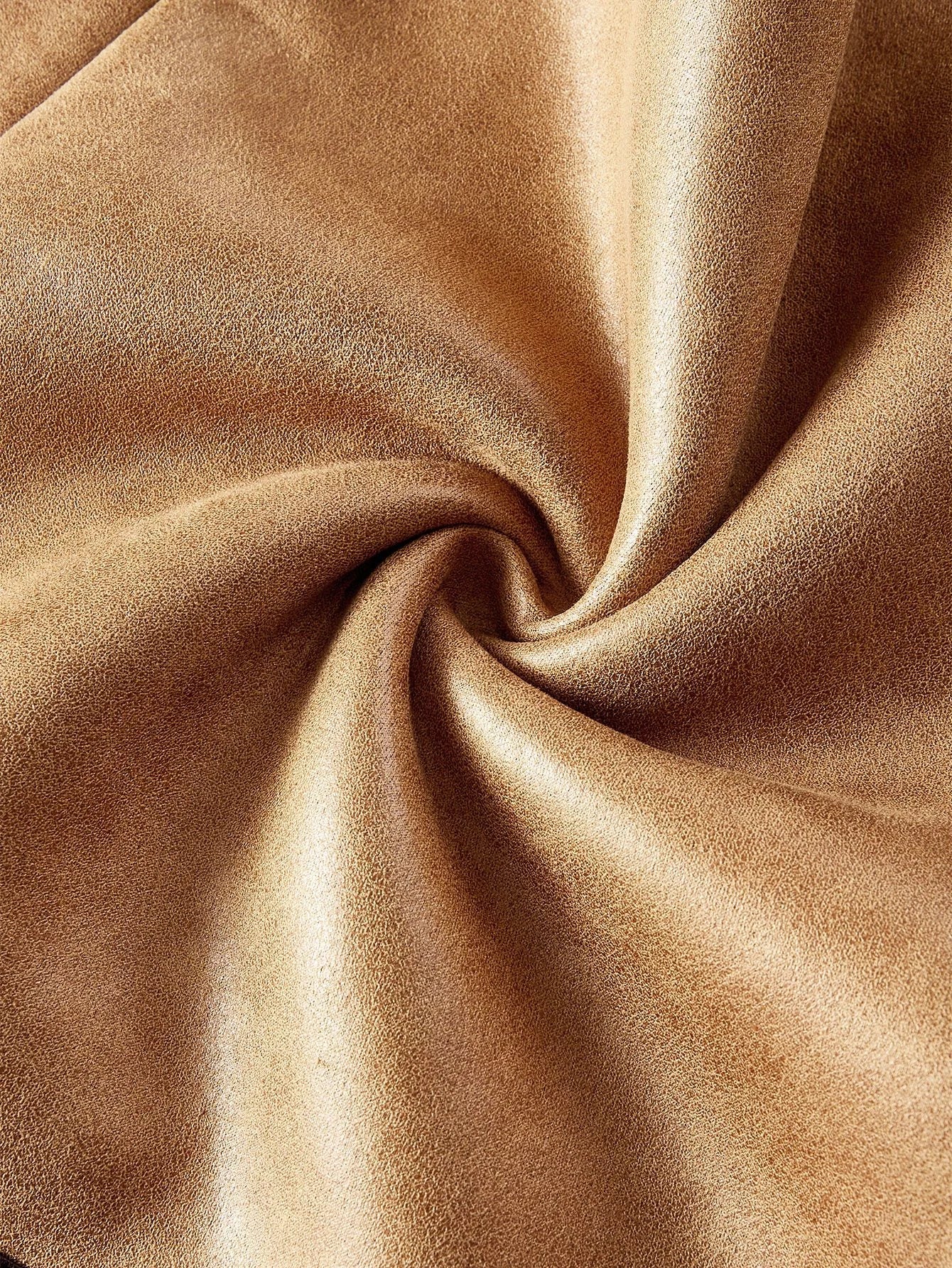 PREMIUM SLEEVELESS FAUX FUR COLLAR LEATHER JACKET