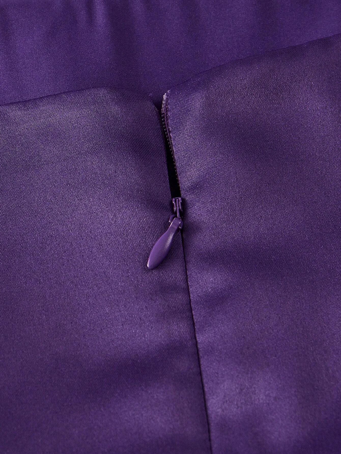 PREMIUM SOLID BUCKLE BELTED FLARE HEM LONG DRESS