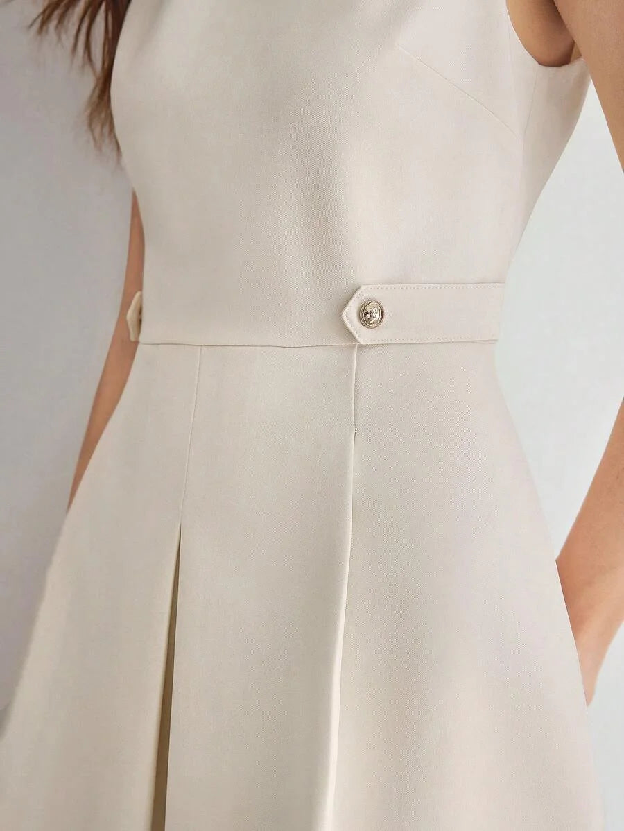 PREMIUM SOLID FOLD PLEATED DRESSSUMMER OUTFITS