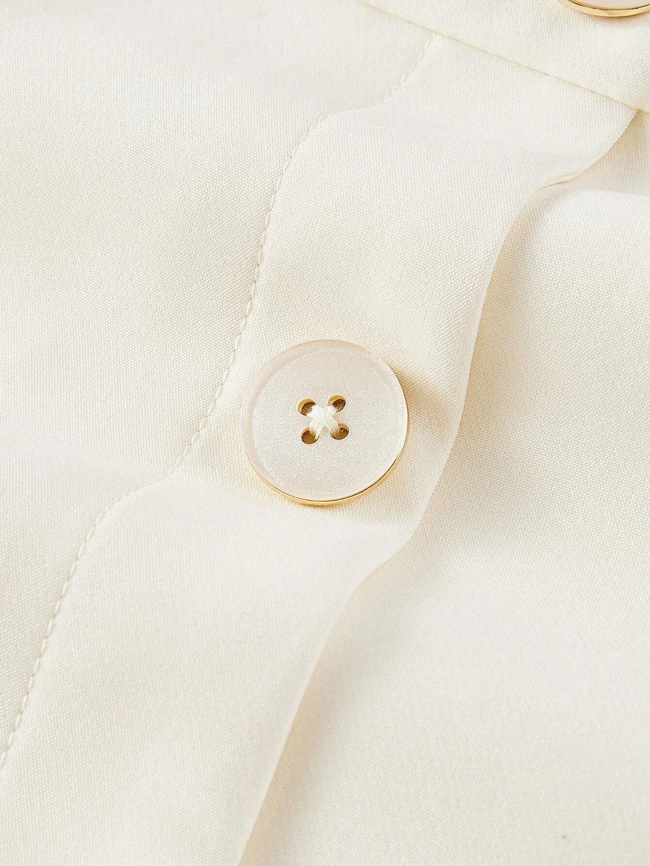 PREMIUM SOLID NOTCH NECK BUTTON DETAIL FOLD PLEATED HEM DRESSSUMMER OUTFITS