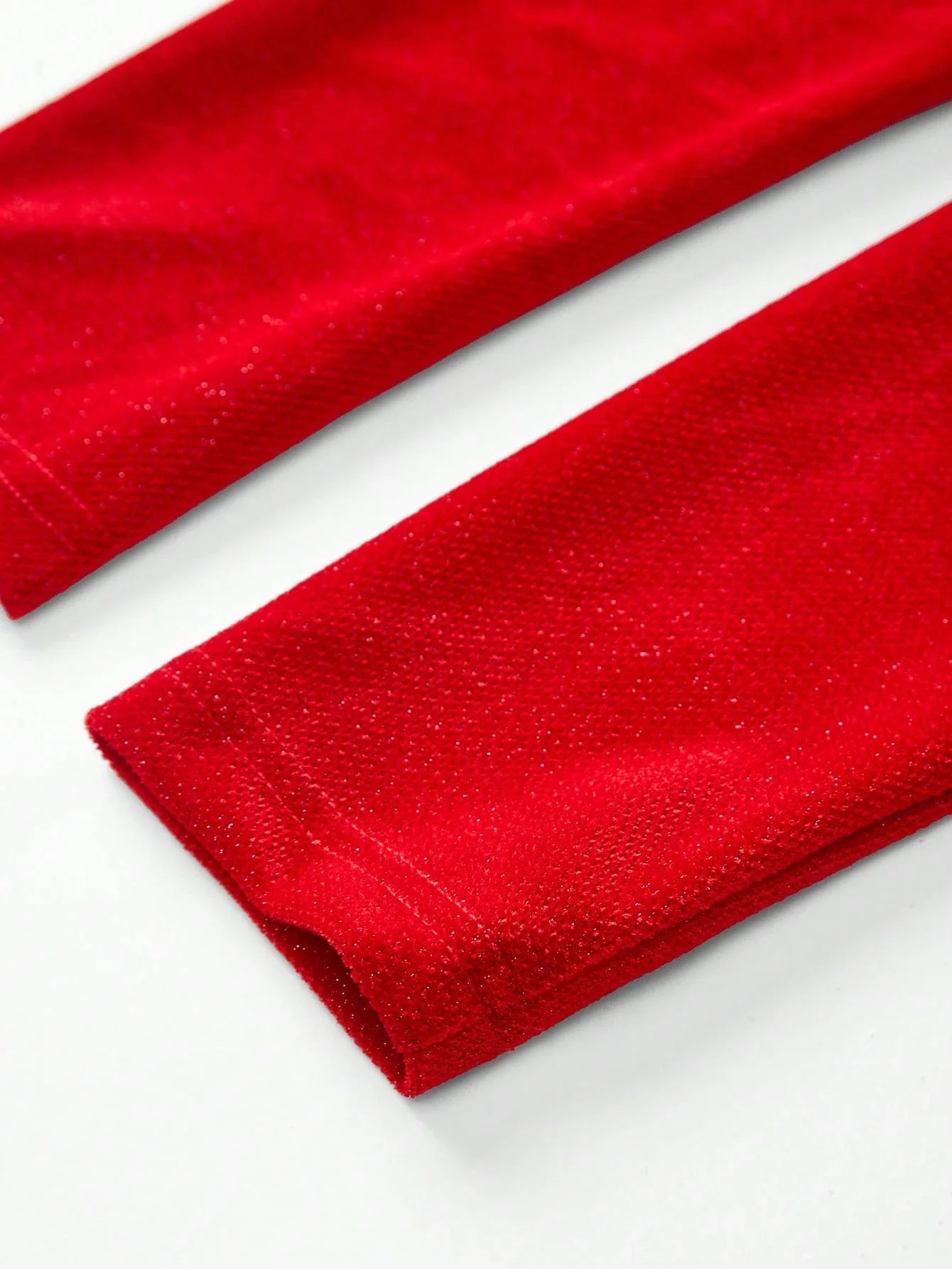 PREMIUM SOLID PLISSE LAYERED RUFFLE HEM BUCKLE BELTED DRESS