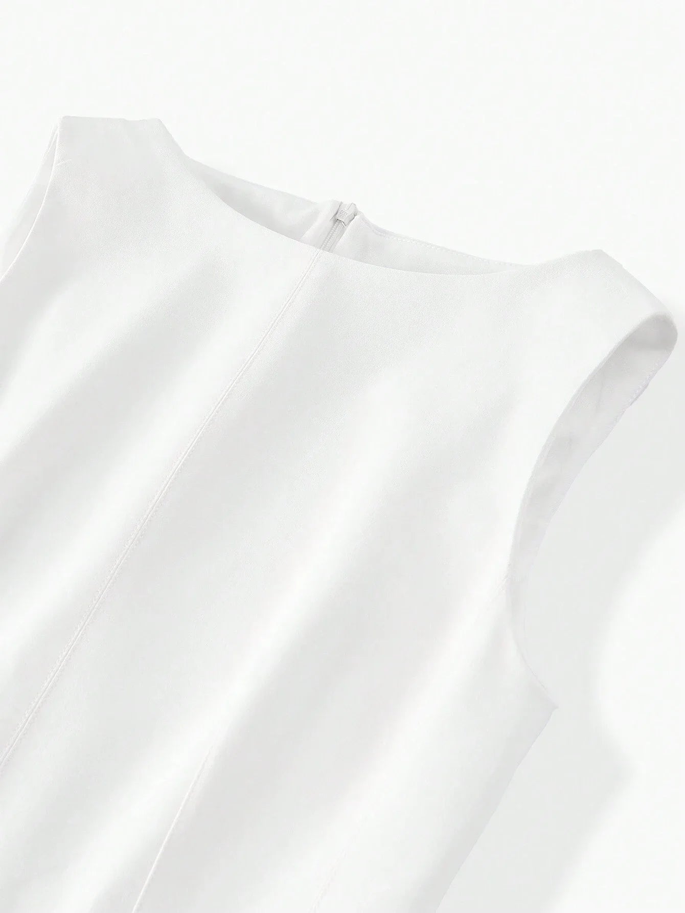 PREMIUM SOLID SLIM FIT MINI DRESS