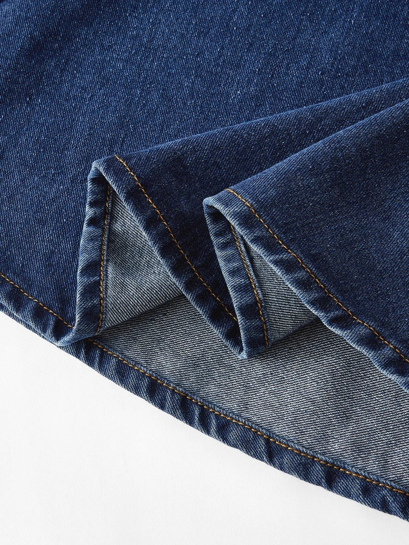 PREMIUM SPRINGSUMMER PEARL DECOR WAIST CINCHED DENIM SLEEVELESS DRESS FOR WOMEN