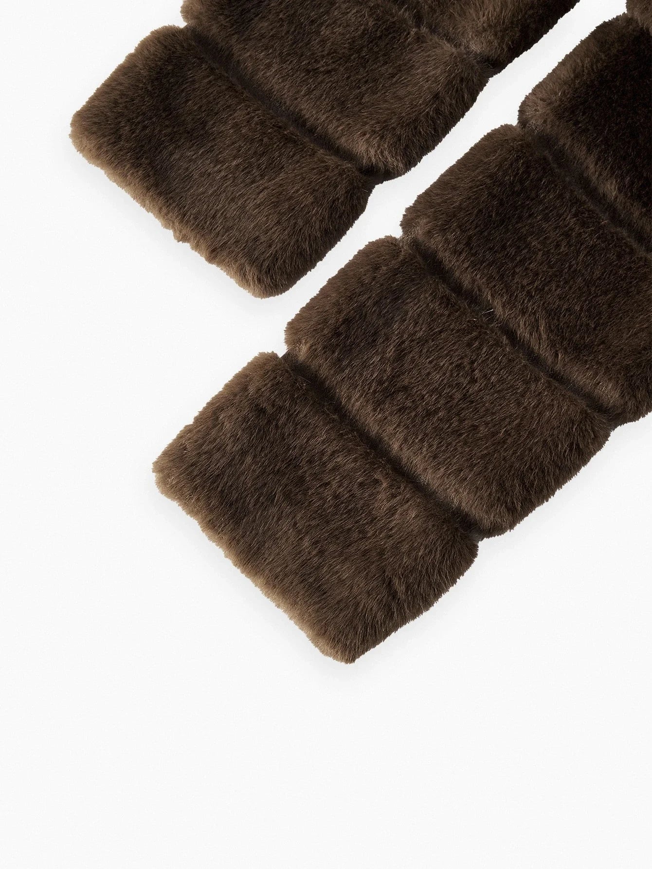 PREMIUM STAND COLLAR FAUX FUR COAT FALL WINTER