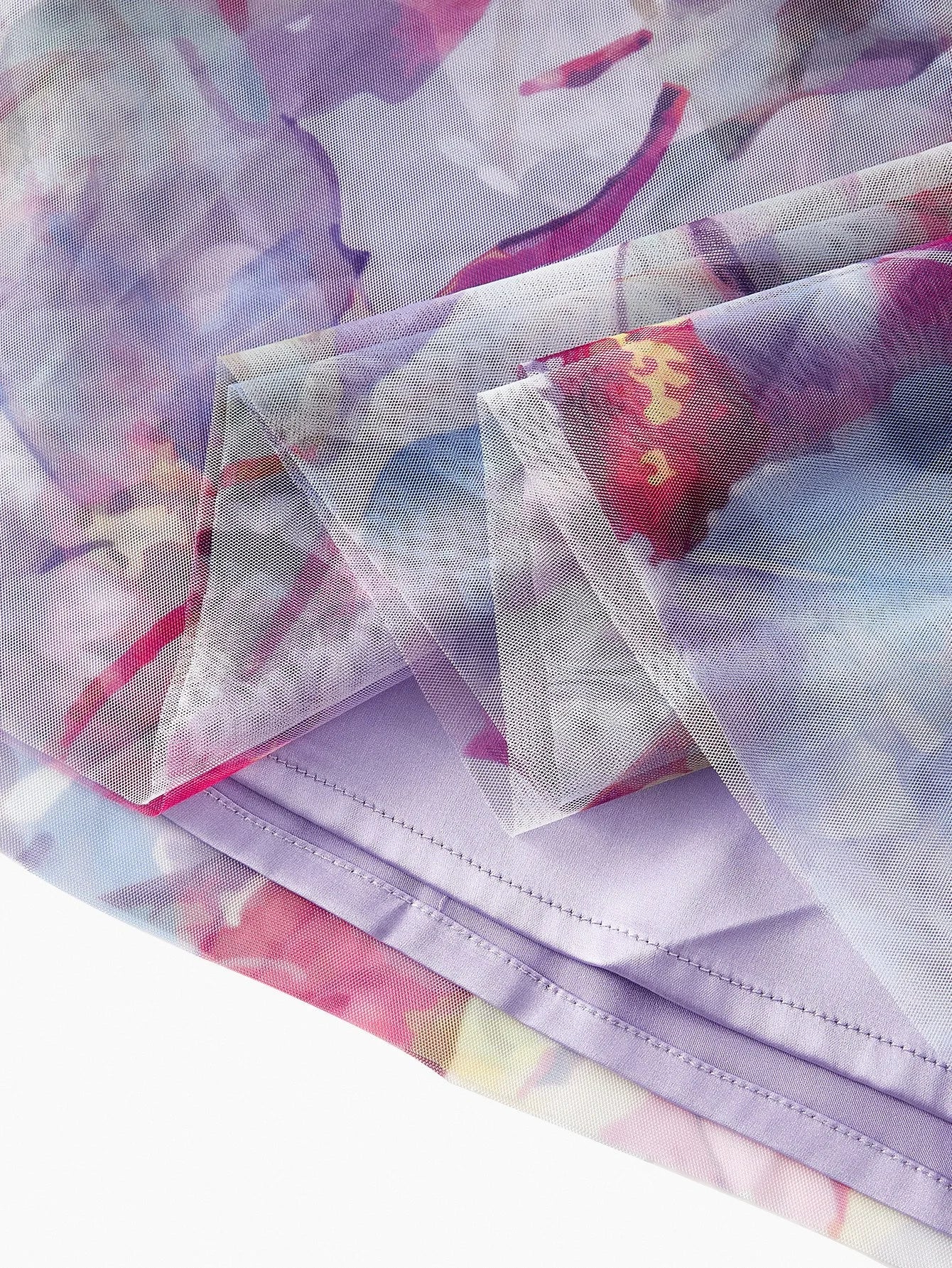 PREMIUM STEREO FLORAL ALL OVER PRINT DRESS