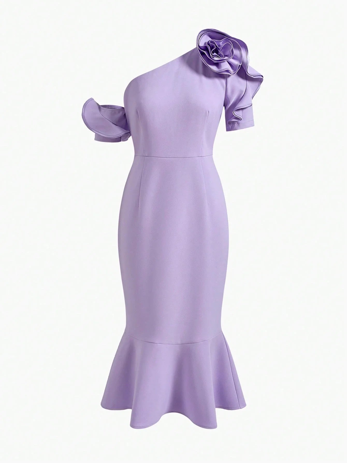 PREMIUM STEREO FLORAL BIAS CUT DRESS