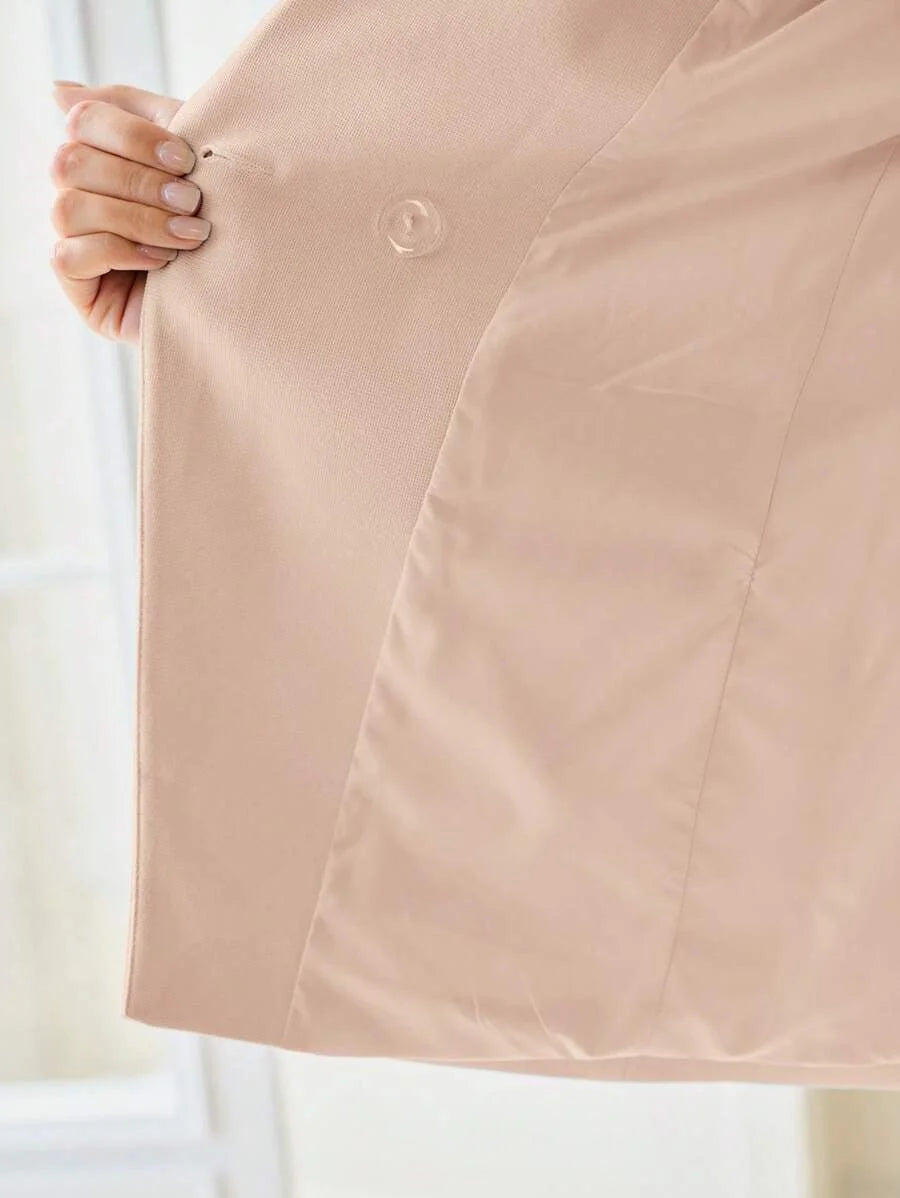 PREMIUM STEREO FLORAL DOUBLE BREASTED BLAZER