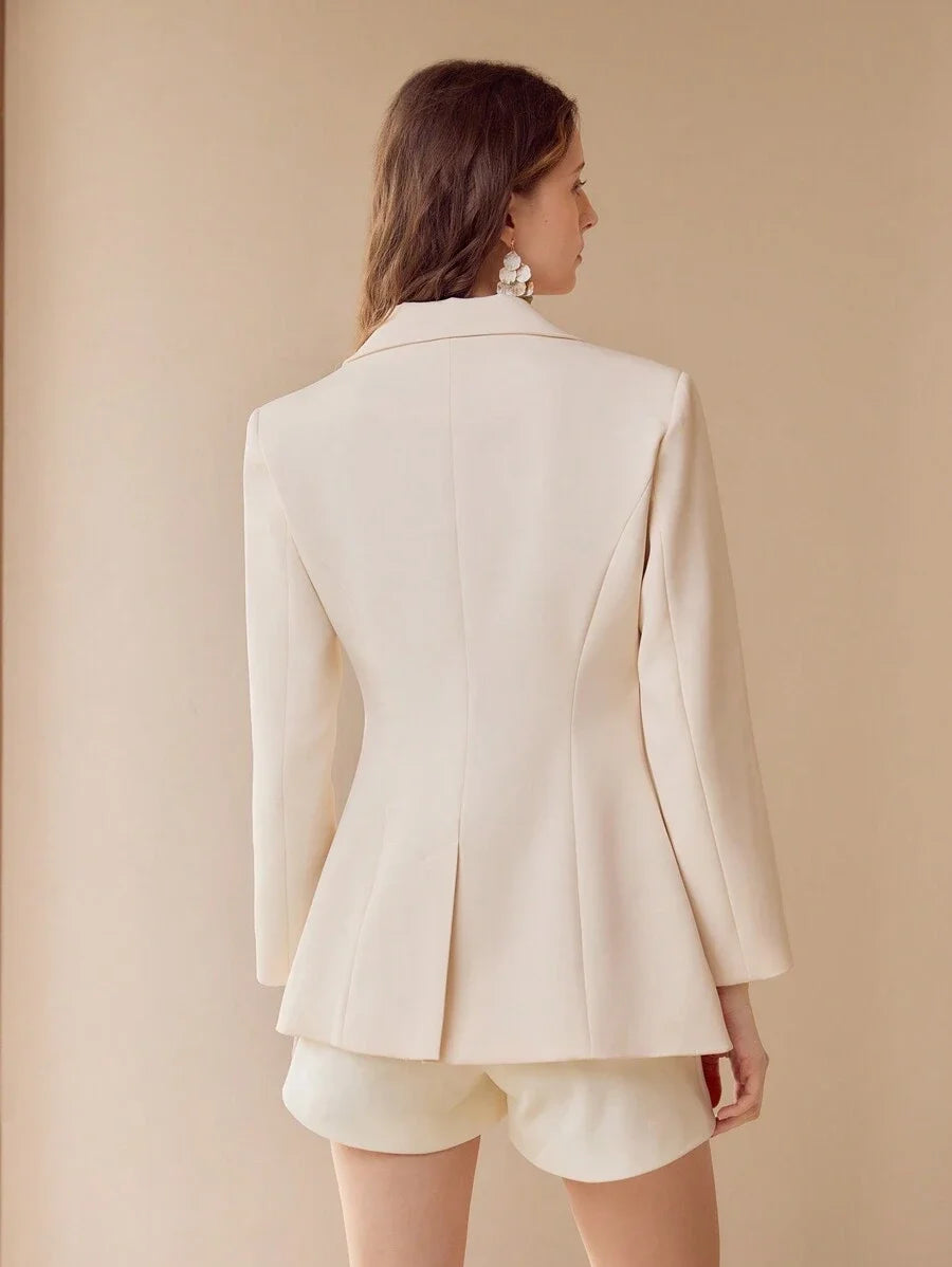 PREMIUM STEREO FLORAL SINGLE BREASTED BLAZERSPRINGSUMMER