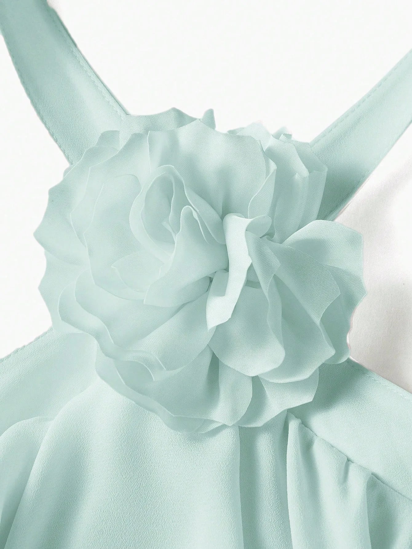 PREMIUM STEREO FLORAL TIERED LAYER DRESS