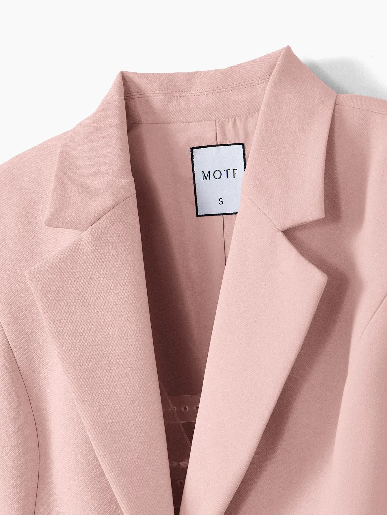 PREMIUM STRIPED PRINT SINGLE BREASTED BLAZER