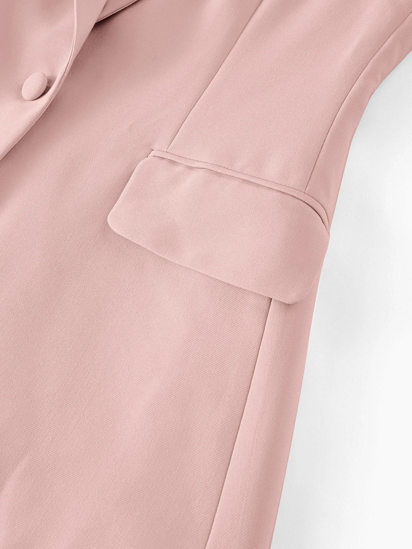 PREMIUM STRIPED PRINT SINGLE BREASTED BLAZER