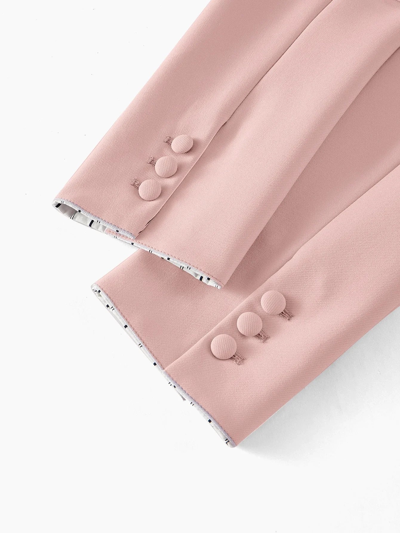 PREMIUM STRIPED PRINT SINGLE BREASTED BLAZER