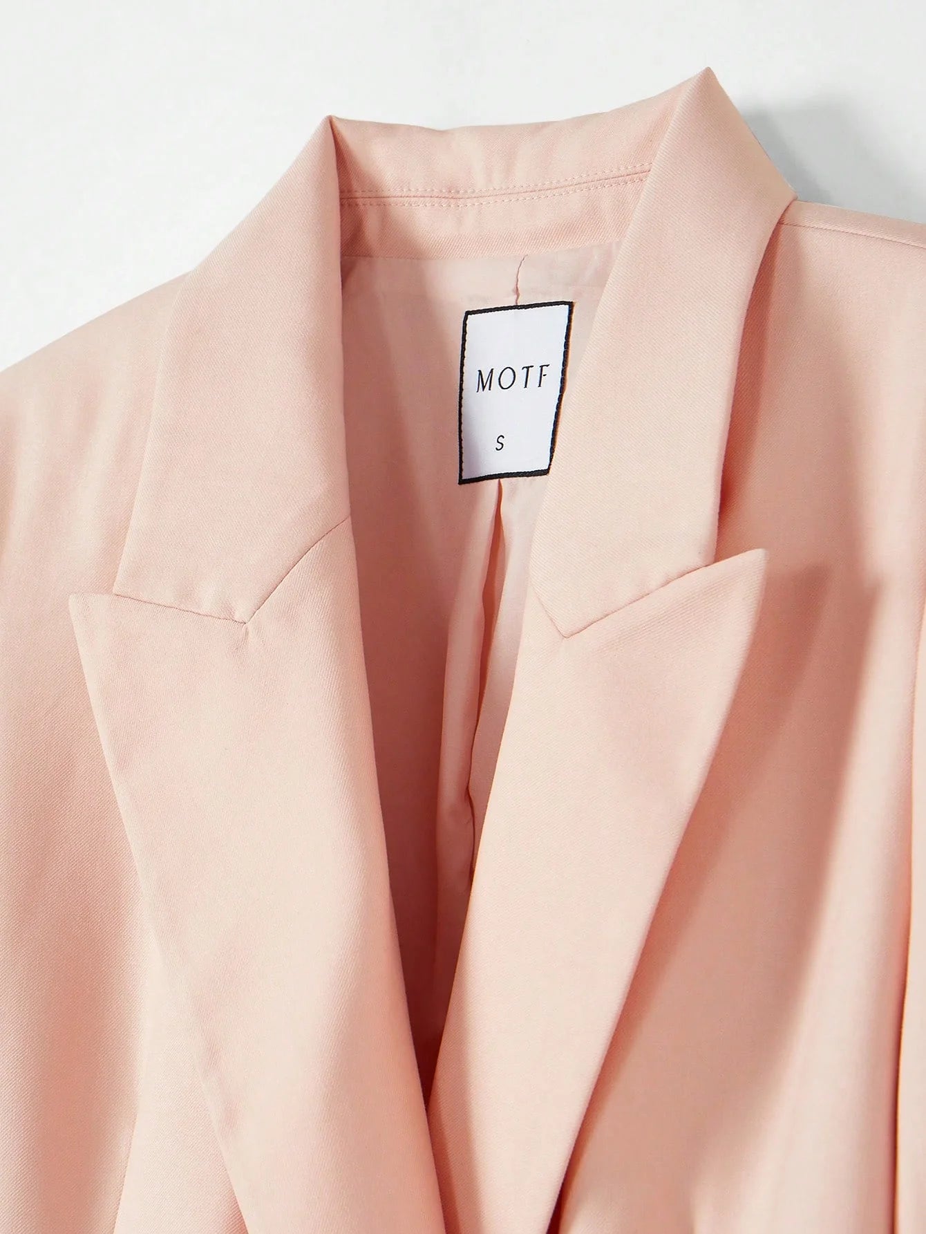 PREMIUM STRUCTURED BELTED BLAZER