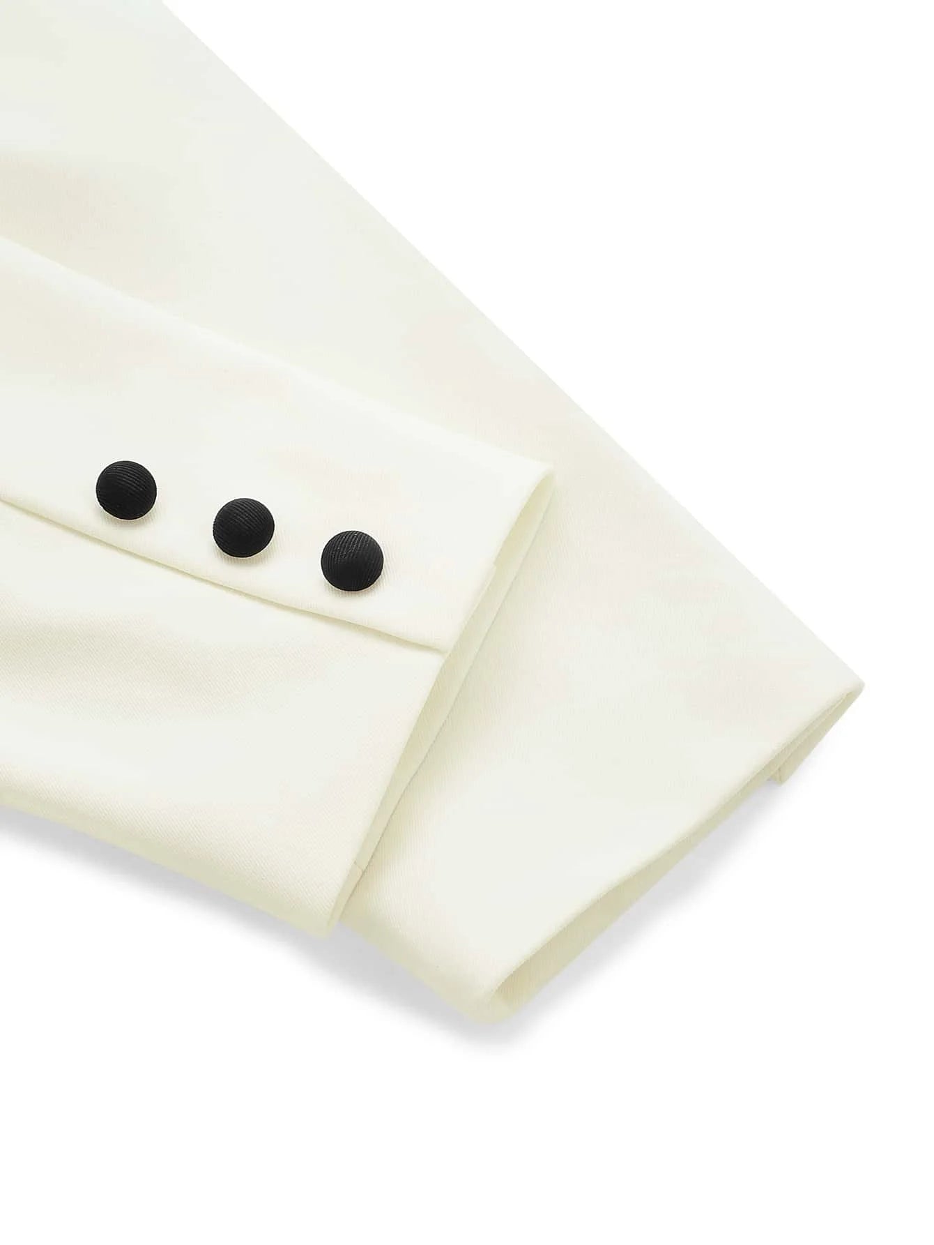 PREMIUM STRUCTURED CONTRAST COLLAR BLAZER