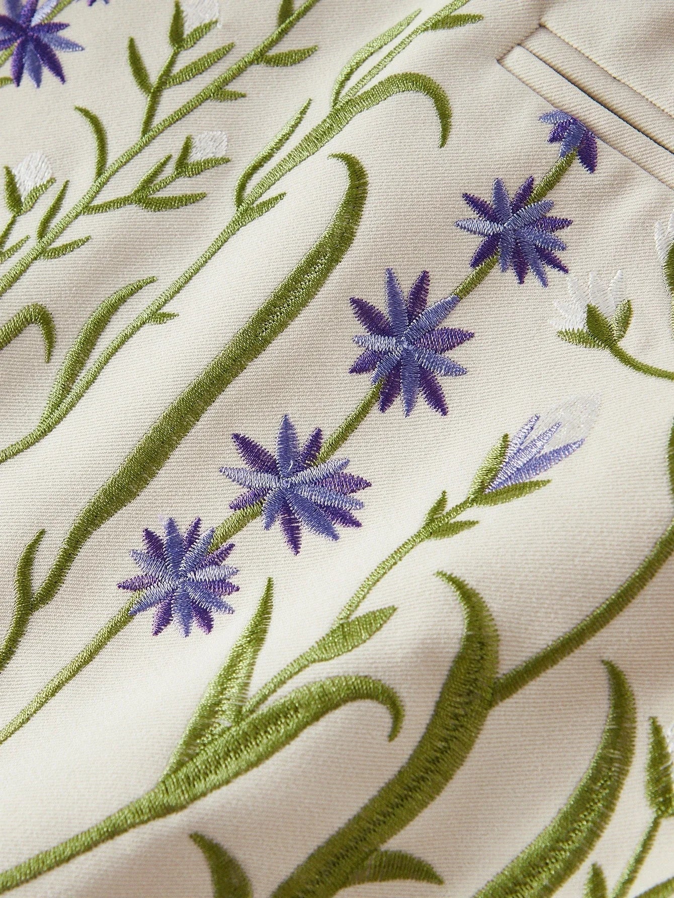 PREMIUM STRUCTURED FLORAL EMBROIDERY BLAZER