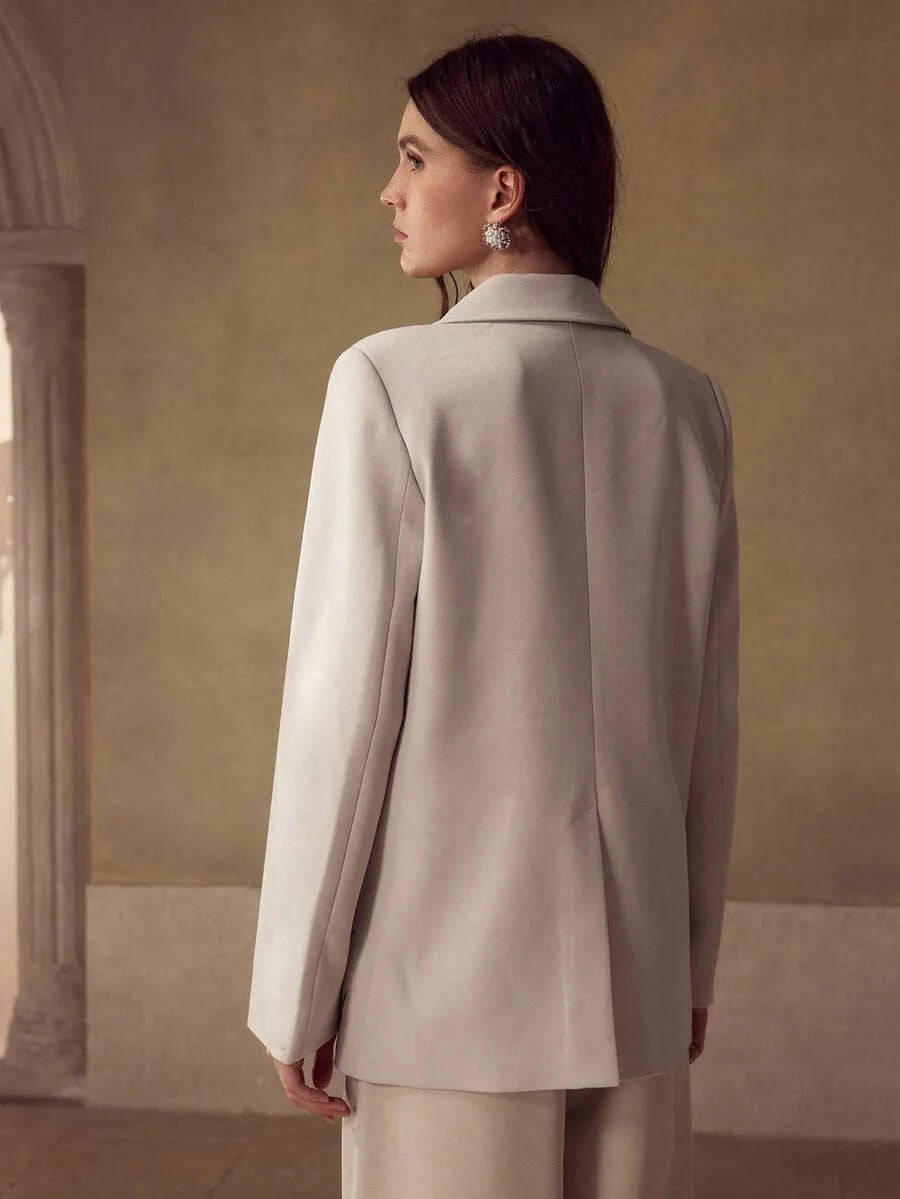 PREMIUM STRUCTURED FLORAL EMBROIDERY BLAZER